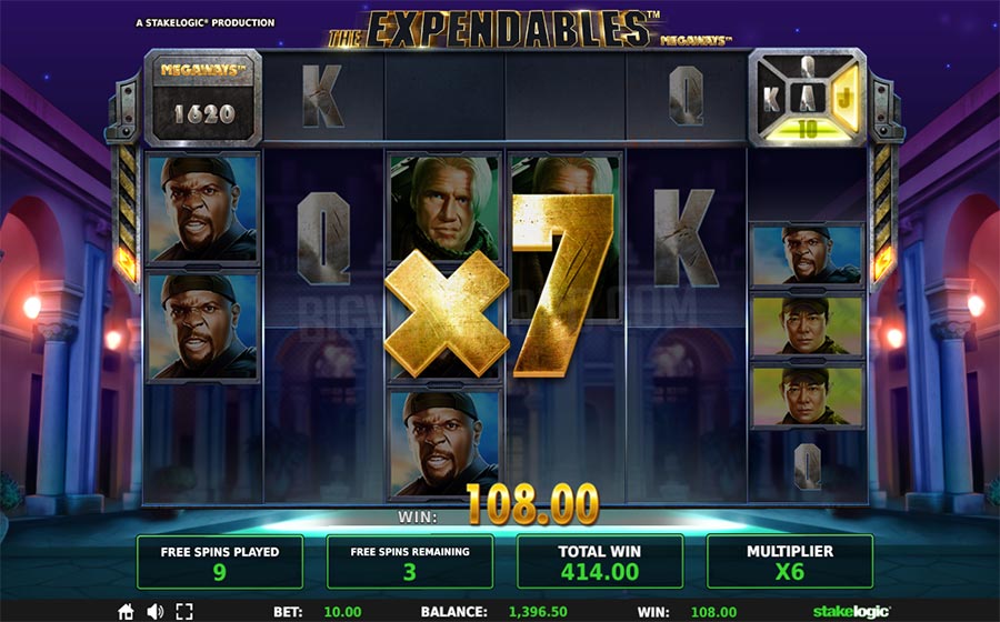 expendables slot
