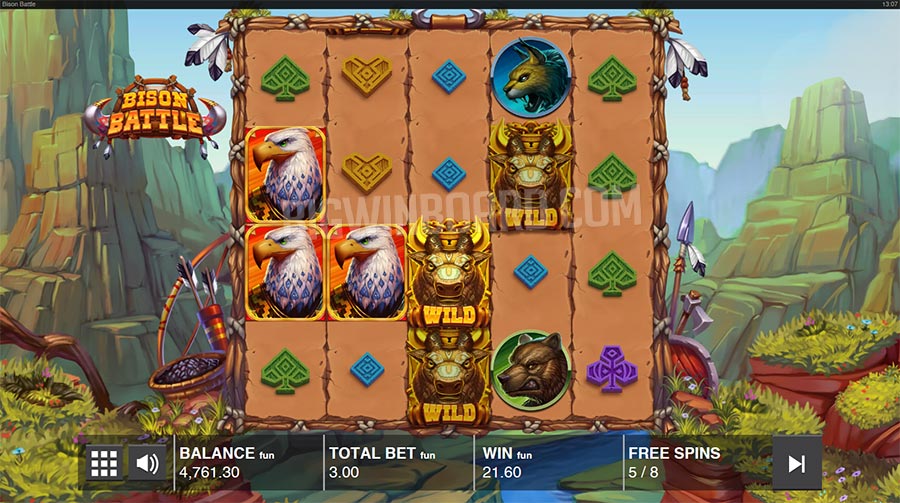 Bison Battle slot