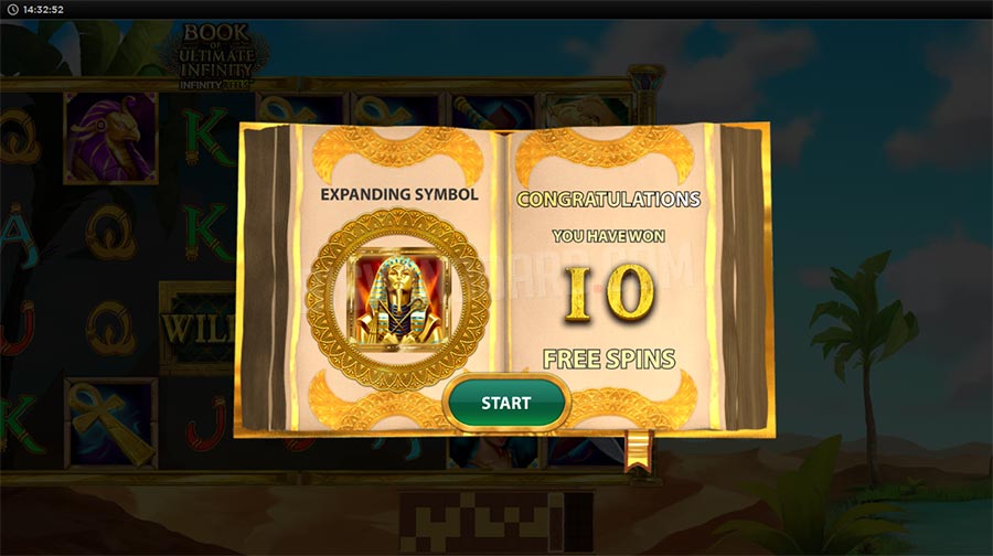 book of ultimate infinity slot