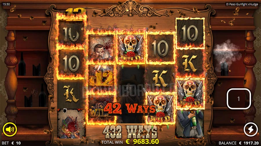 El Paso Gunfight xNudge slot