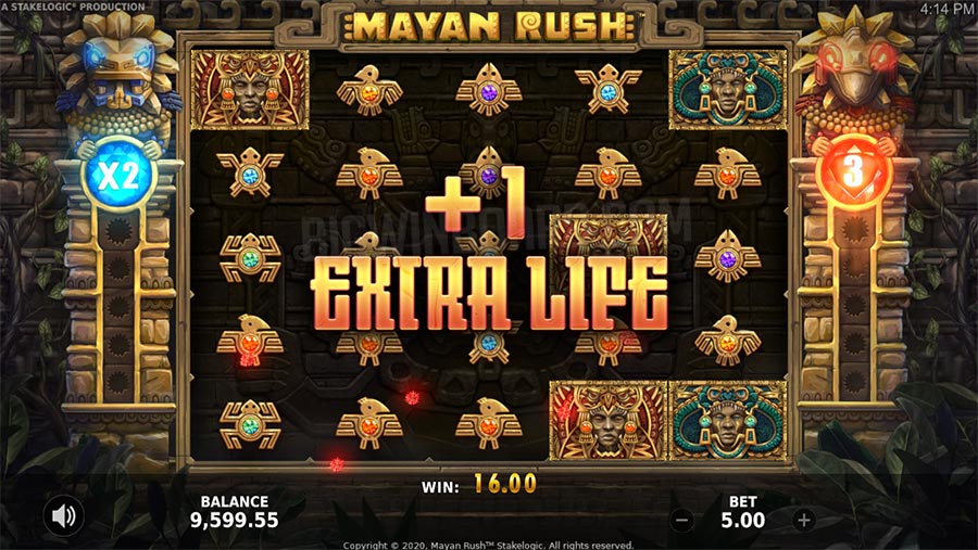 mayan rush slot
