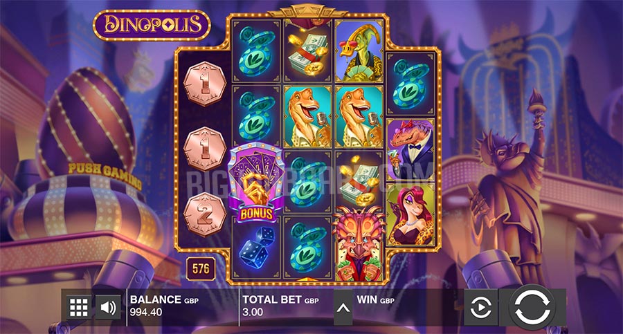 dinopolis slot