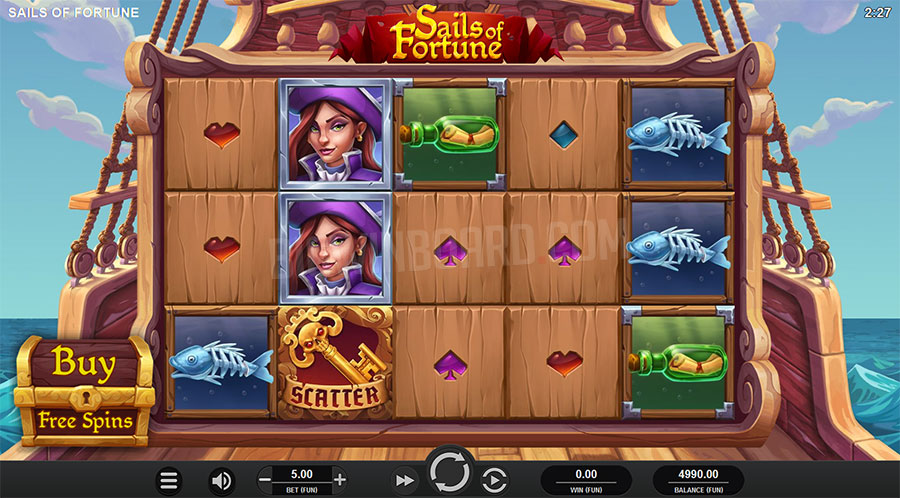 sails of fortune slot