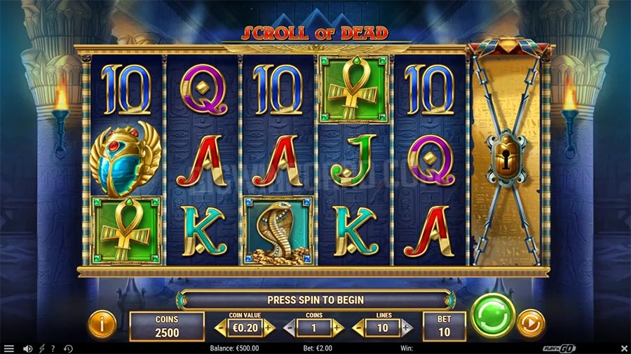scroll of dead slot