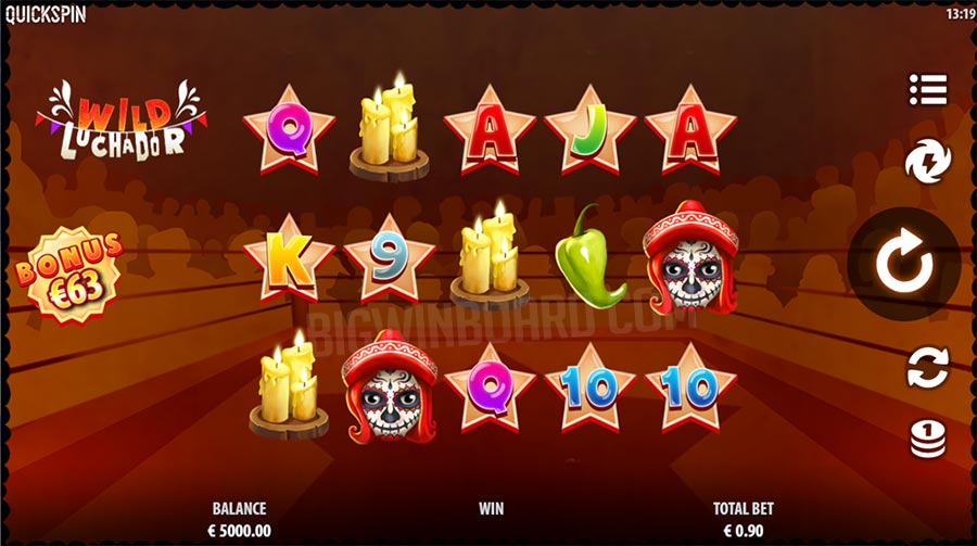 wild luchador slot