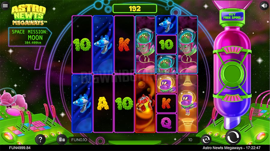 Astro Newts Megaways slot