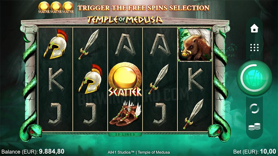 temple of medusa slot