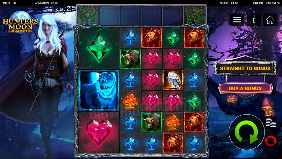 Hunters Moon Gigablox slot