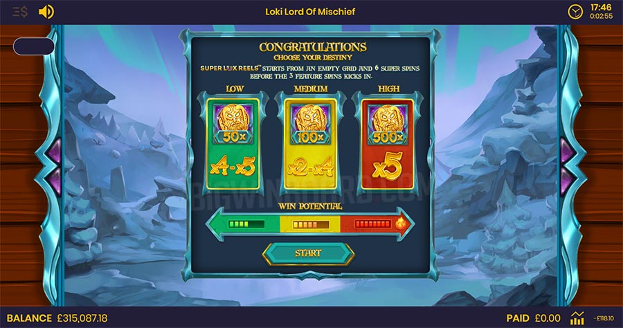 Loki Lord of Mischief slot
