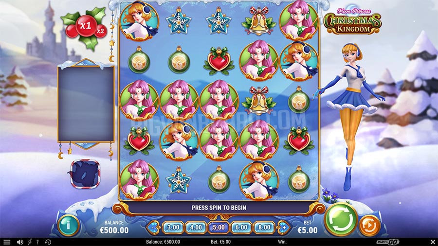 Moon Princess Christmas Kingdom slot