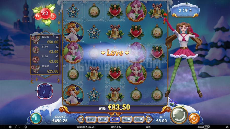 Moon Princess Christmas Kingdom slot