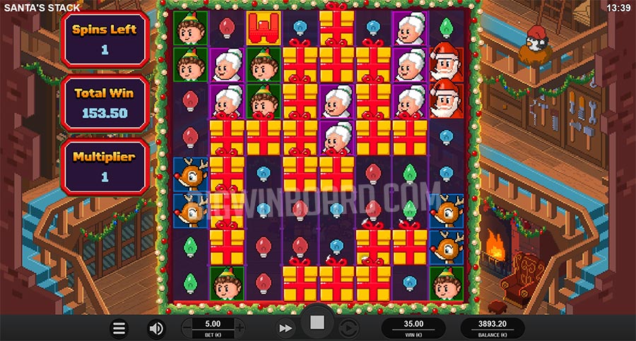 Santa's Stack slot