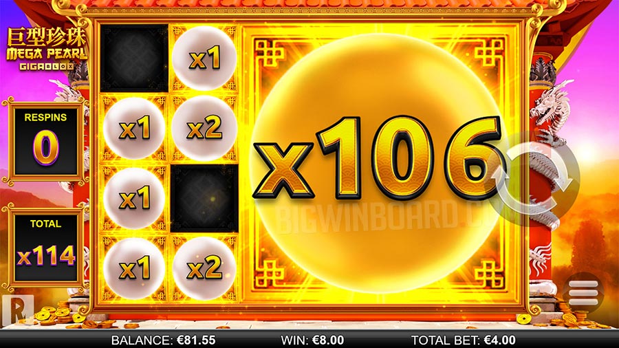 Mega Pearl Gigablox slot