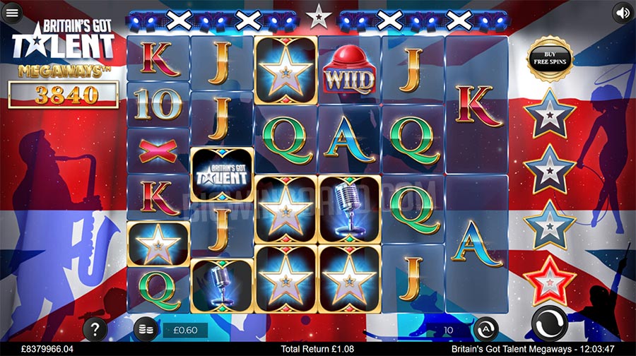 Britain's Got Talent Megaways slot