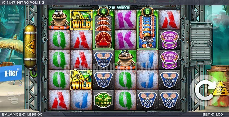 Nitropolis 3 slot