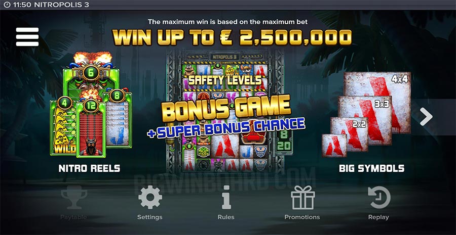 Nitropolis 3 slot