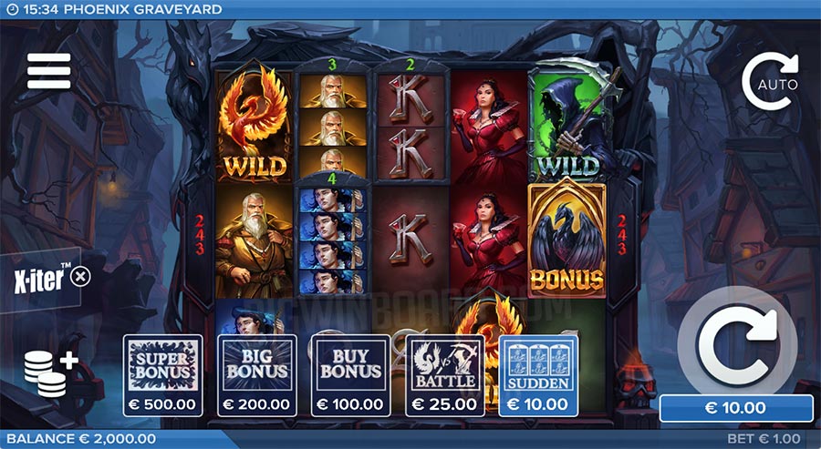 Phoenix Graveyard slot