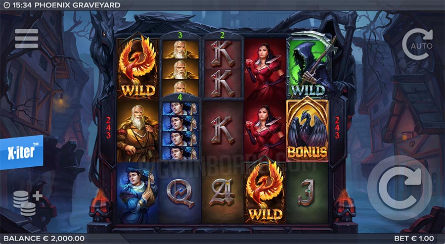 Phoenix Graveyard slot