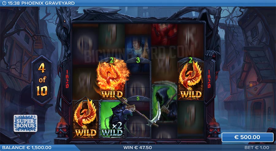 Phoenix Graveyard slot