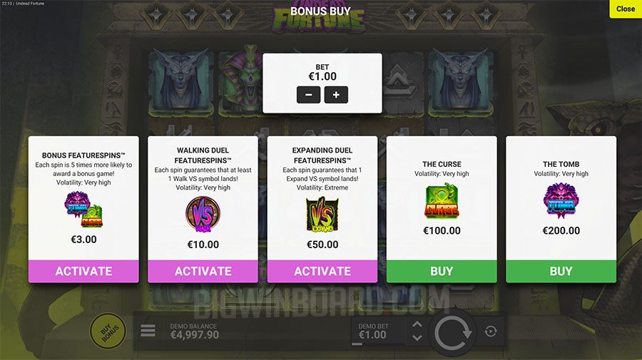 Undead Fortune slot