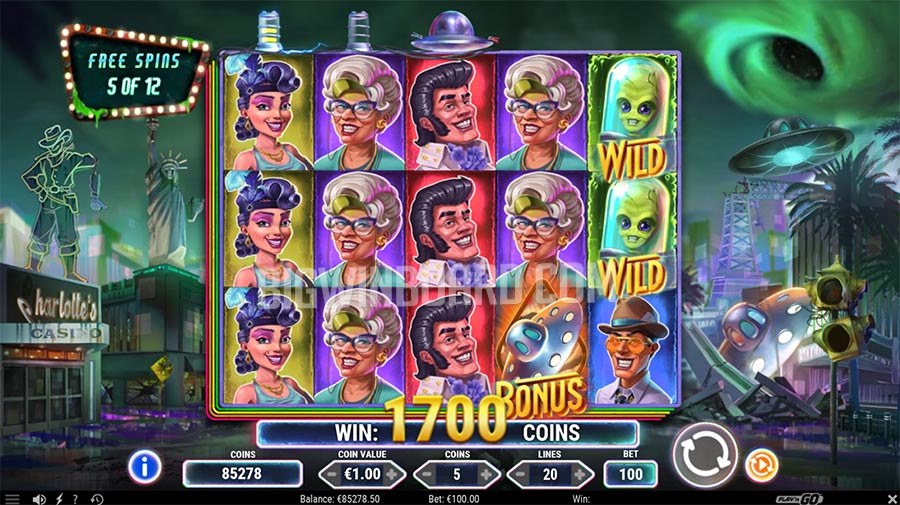 Invading Vegas slot