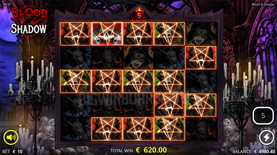 Blood & Shadow slot