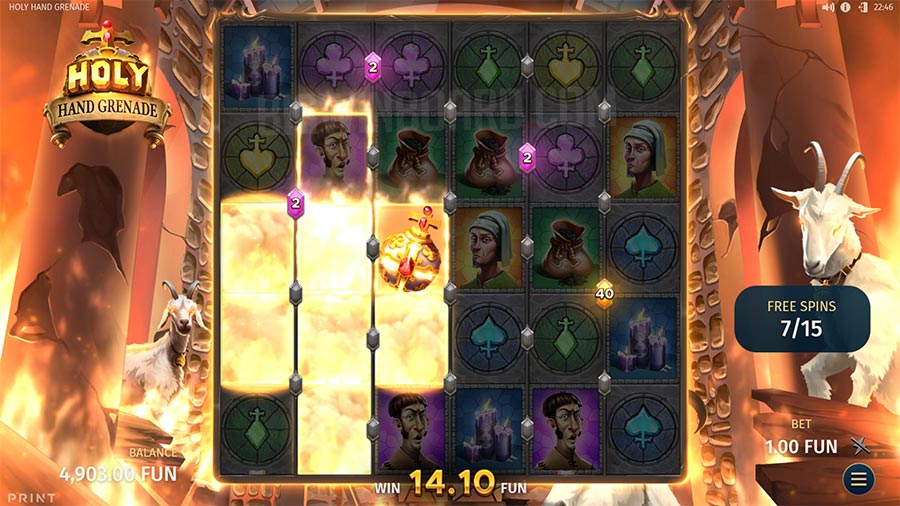 Holy Hand Grenade slot