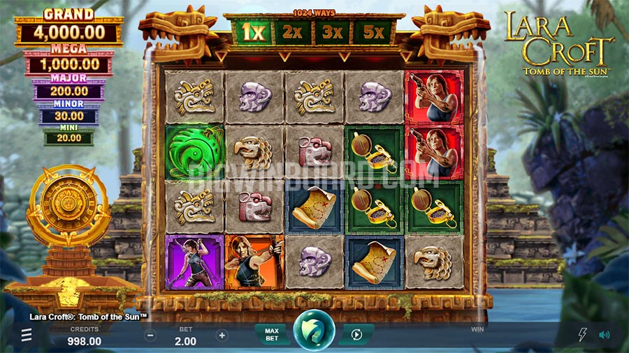 Lara Croft Tomb of the Sun slot