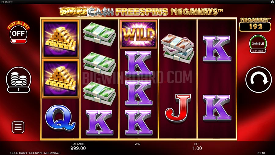 Gold Cash Free Spins Megaways slot