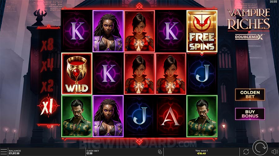Vampire Riches DoubleMax slot