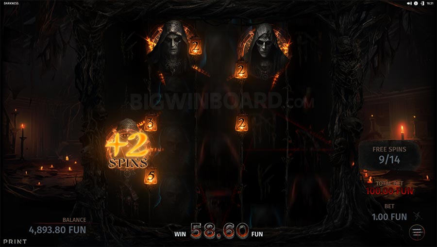 Darkness slot