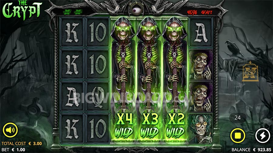 The Crypt slot