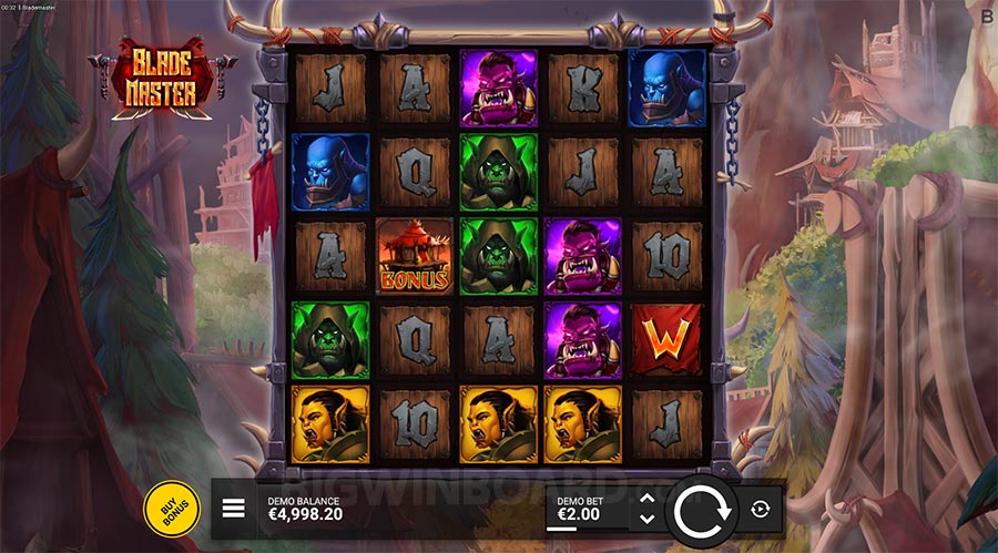 Blademaster slot