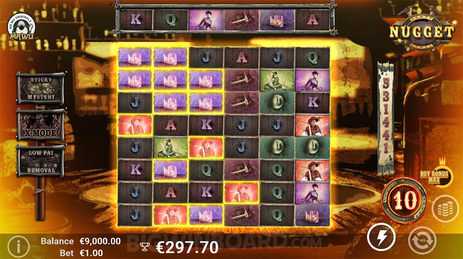 Nugget slot