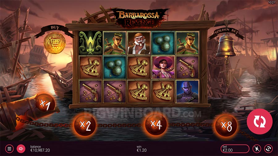 Barbarossa Revenge DoubleMax slot