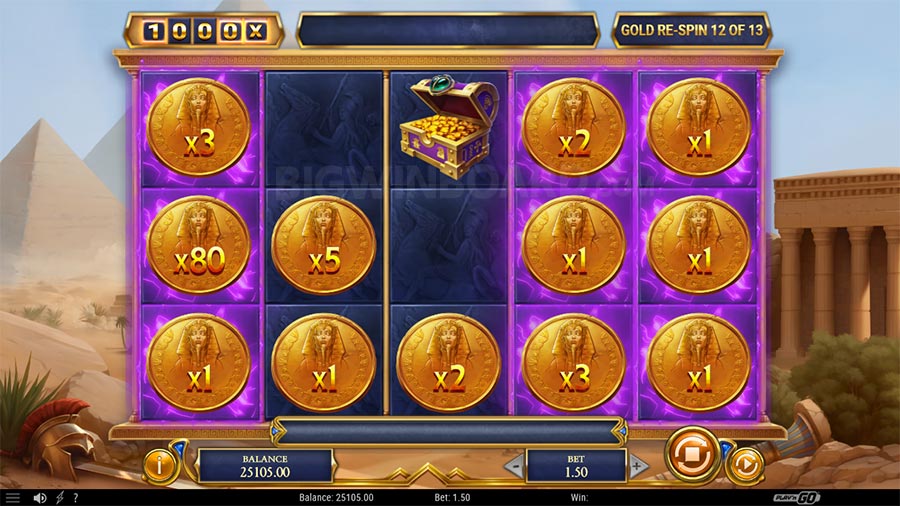 Legion Gold and the Sphinx of Dead slot