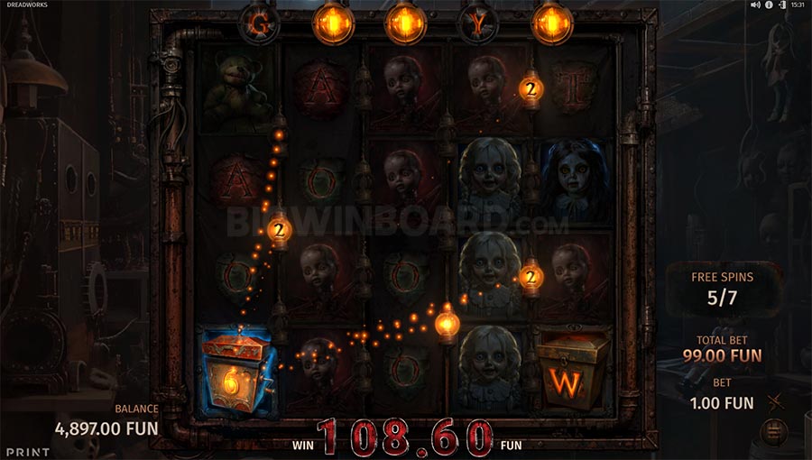 Dreadworks slot