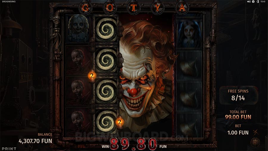 Dreadworks slot