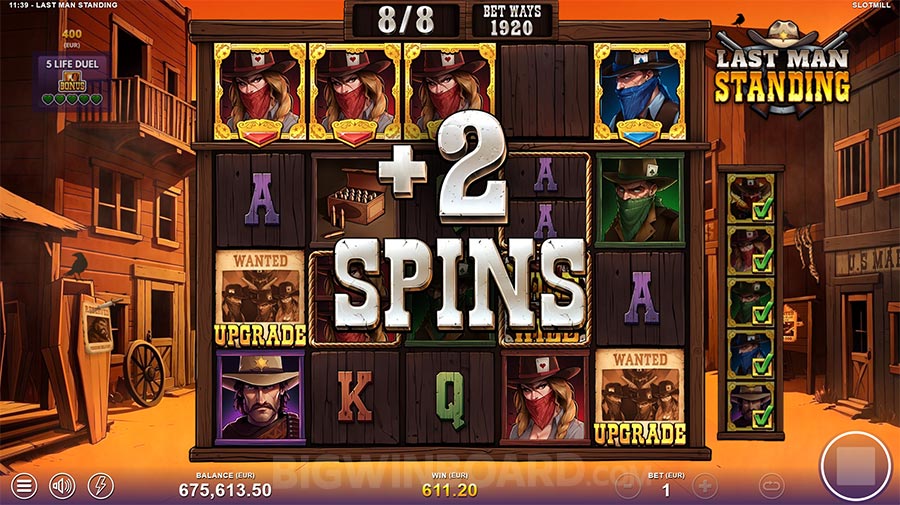Last Man Standing slot