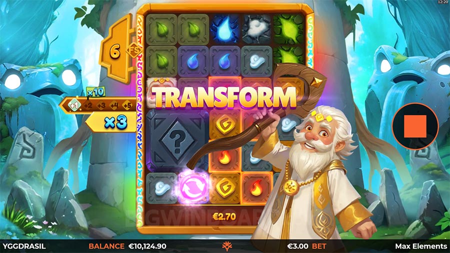 Max Elements slot