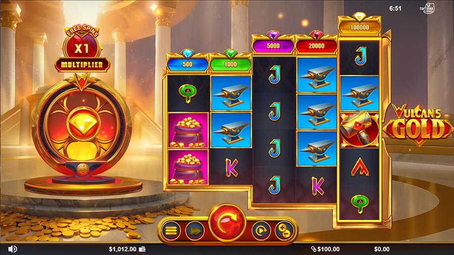 Vulcan's Gold slot