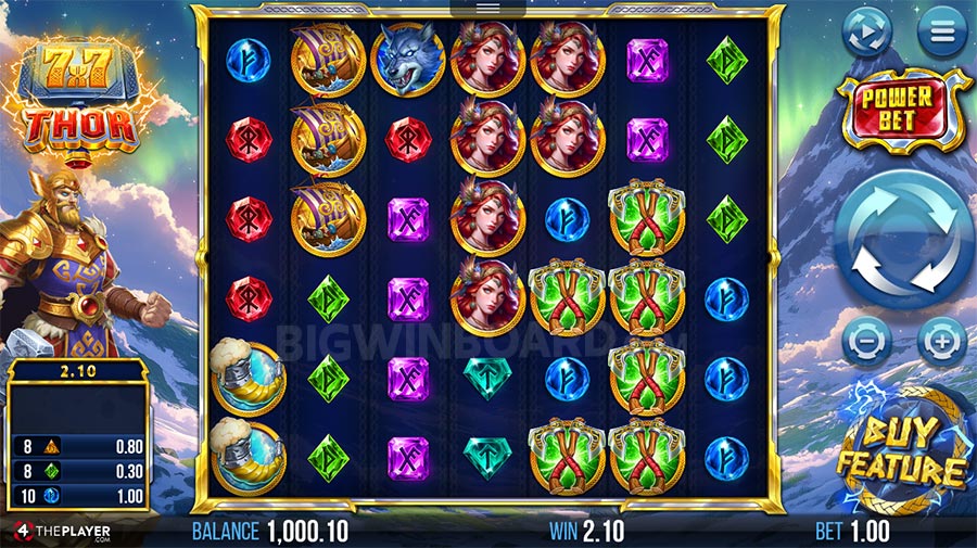 7x7 Thor slot
