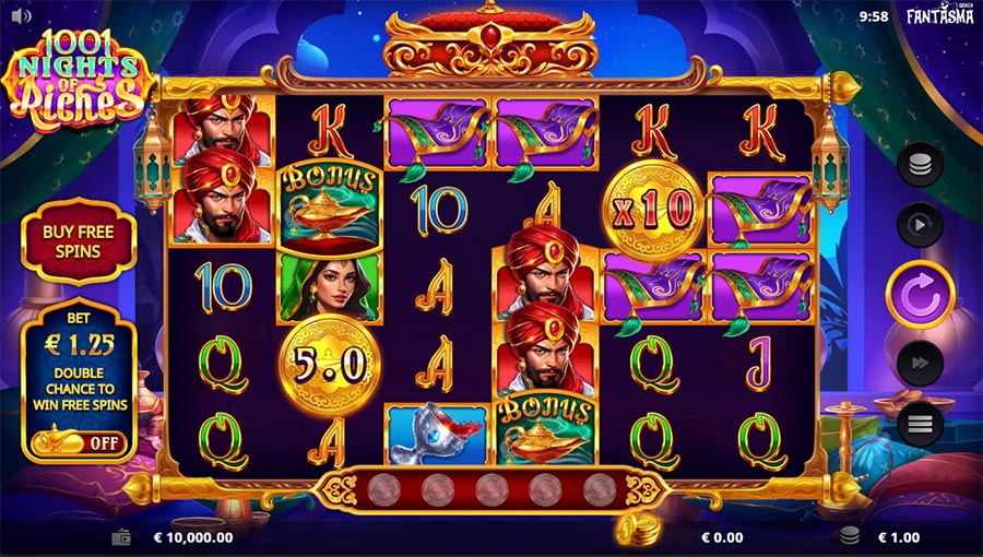 1001 Nights of Riches slot
