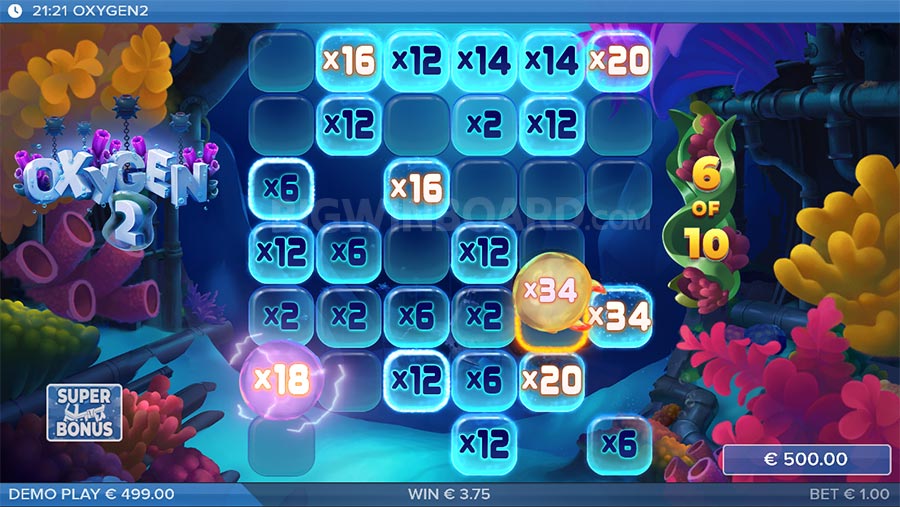 Oxygen 2 slot