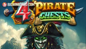 4 Pirate Chests