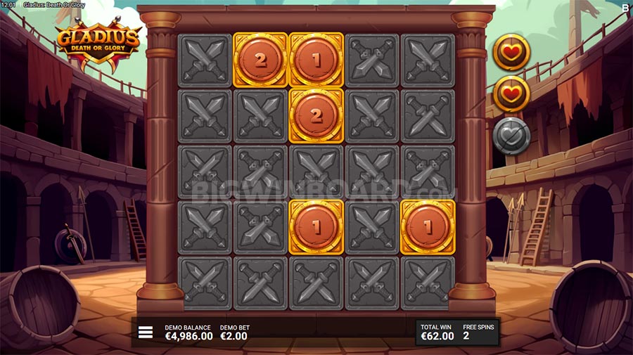 Gladius Death or Glory slot