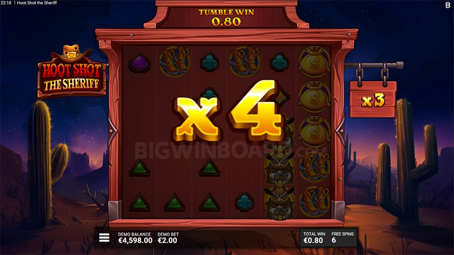 Hoot Shot The Sheriff slot