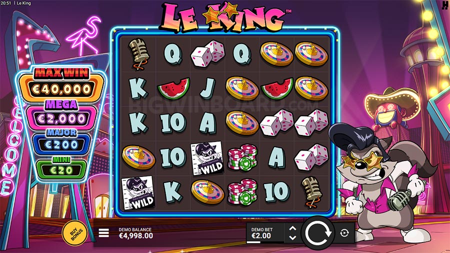 Le King slot