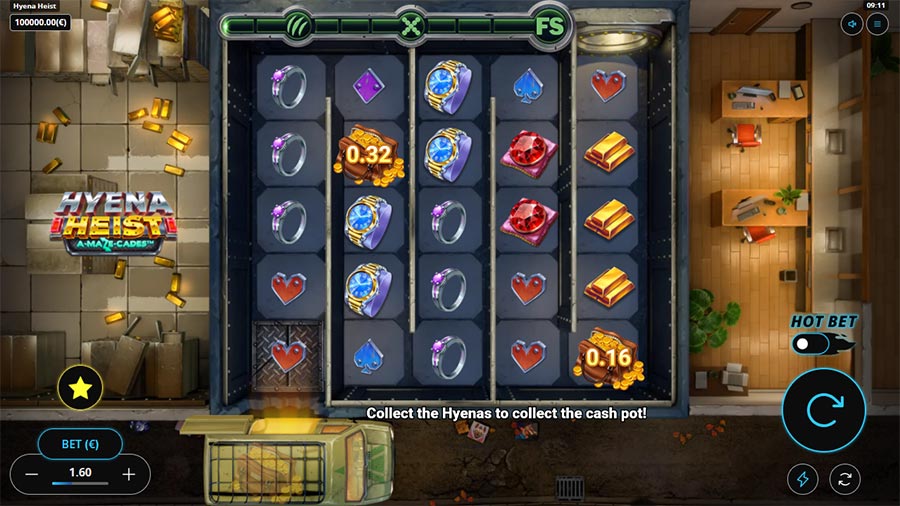 Hyena Heist slot