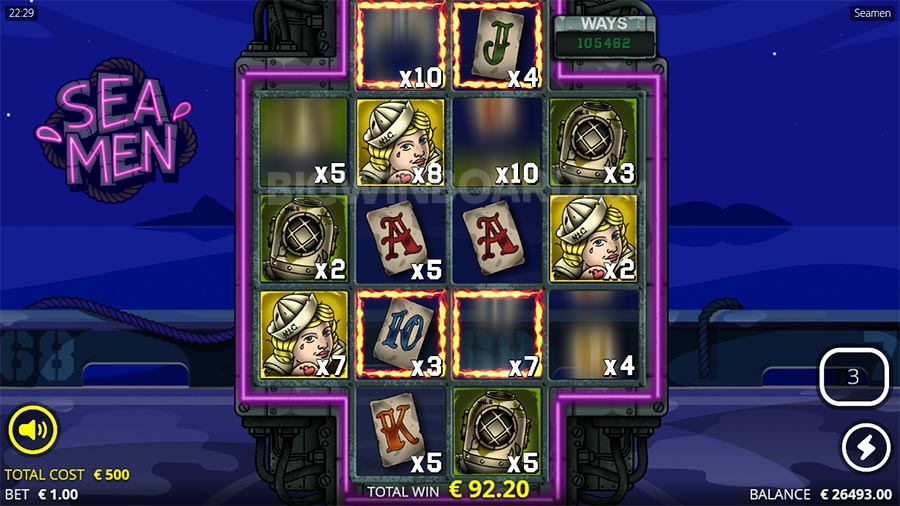 Seamen slot